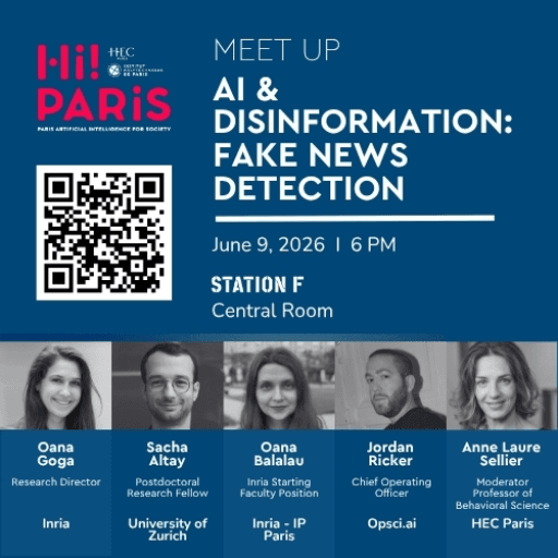 Hi! PARIS Meet Up on AI & Disinformation: Fake News Detection